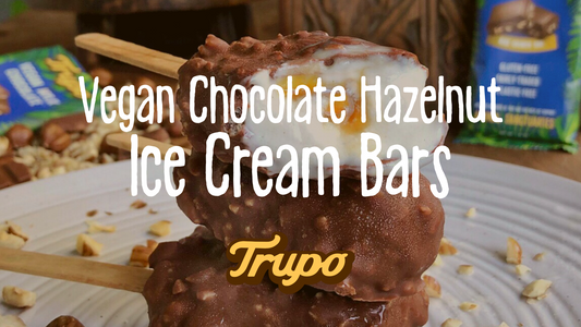 Vegan Chocolate Hazelnut Ice Cream Bars