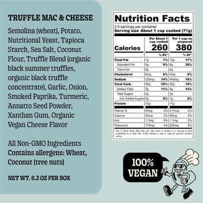 GrownAs* Truffle Mac & Cheese Case of 10